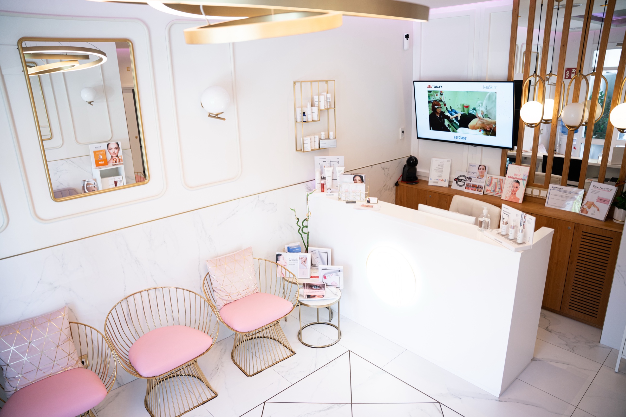 Recepción de Lum Clinic en Sant Cugat del Vallès